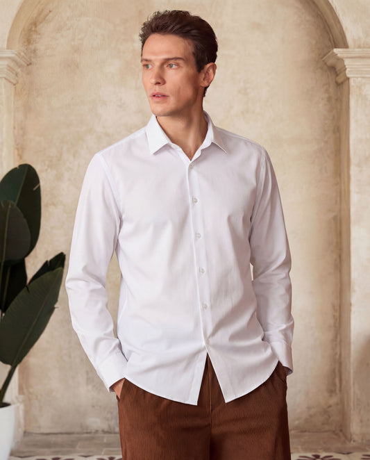 Camisa de Seda Importada